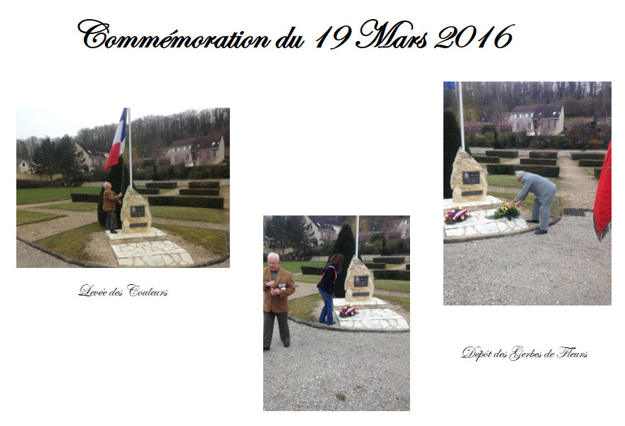 Commémoration 19 mars 2016